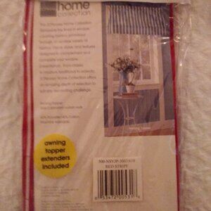 JC PENNEY HOME COLLECTION VALANCE - AWNING TOPPER